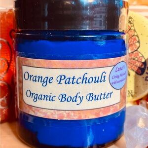Orange Patchouli Organic Body Butter - 4 ounces